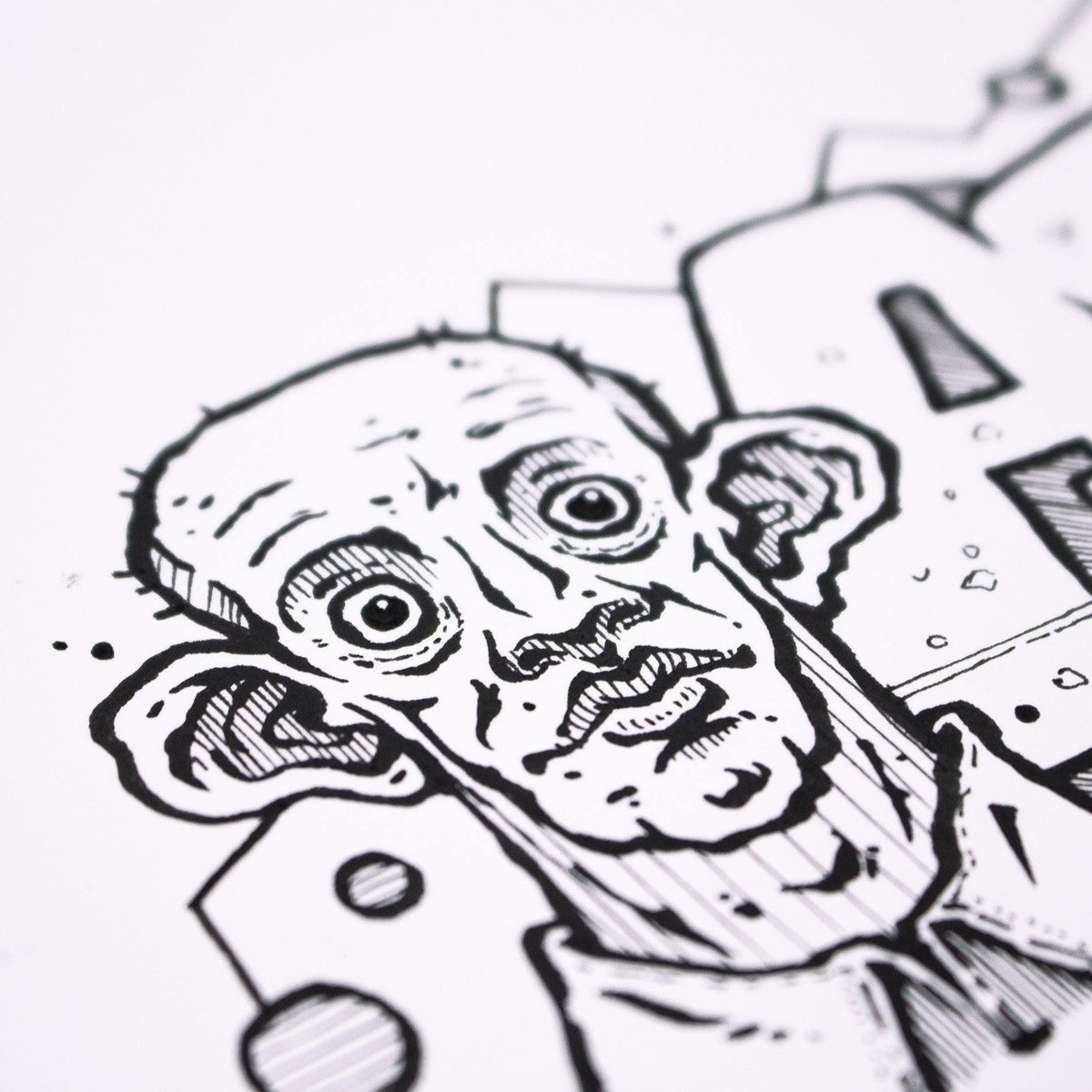 ATE Ezse - Untitled 7 - Circus Network Street Art and Illustration