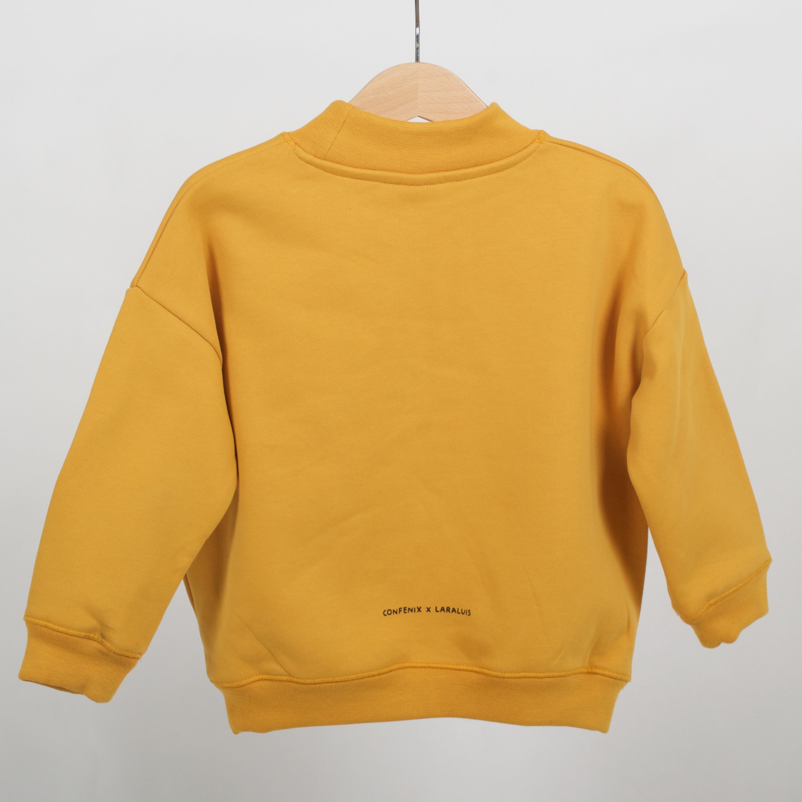 Conjunto Felpa Gola Alta - Amarelo