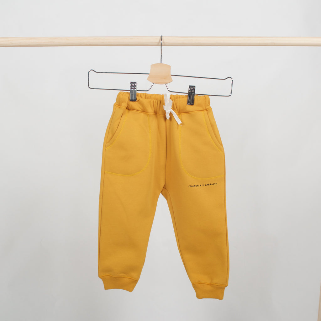 Conjunto Felpa - Amarelo