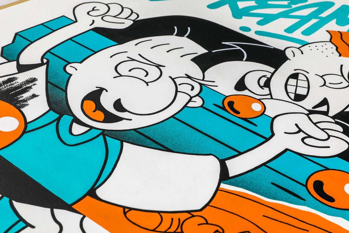 Oker - Goquik - Circus Network Street Art and Illustration in Porto Portugal