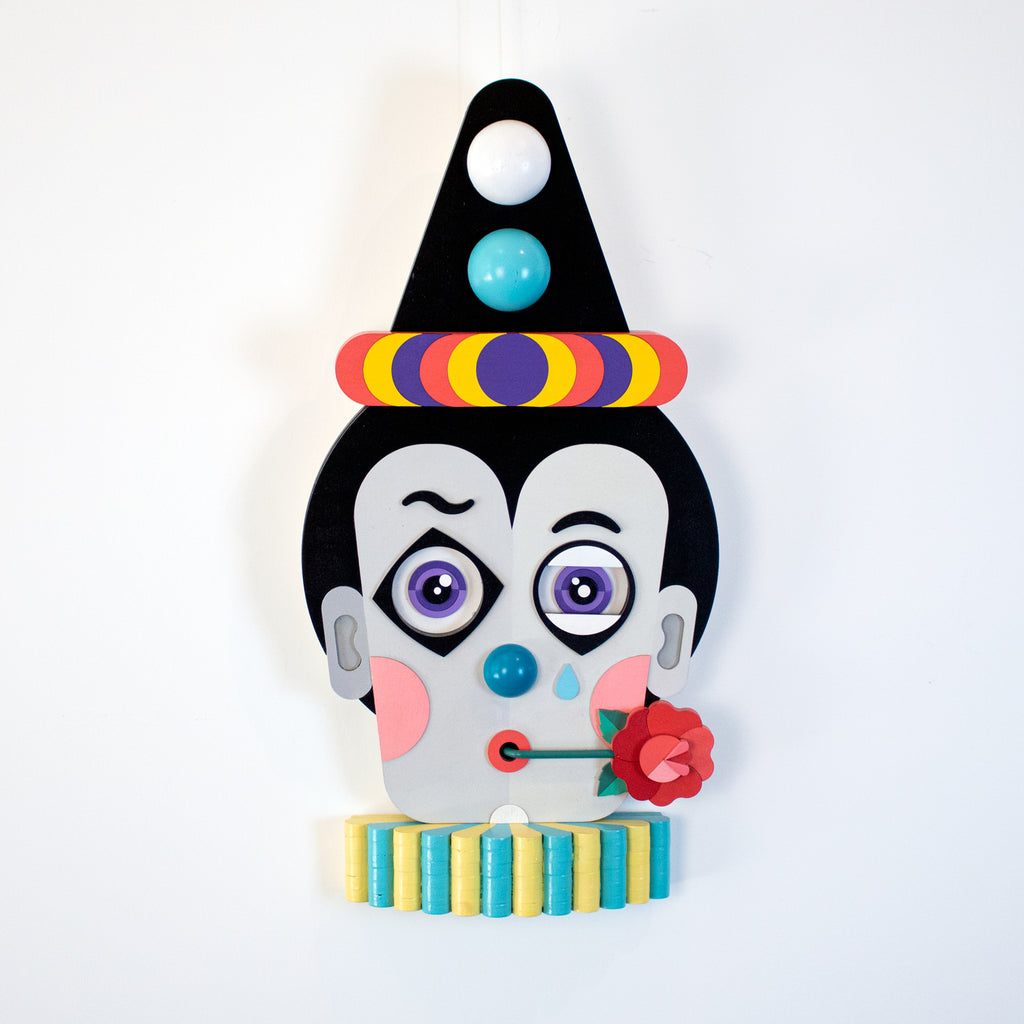Catarina Glam - Pierrot - Circus Network Street Art and Illustration in Porto Portugal