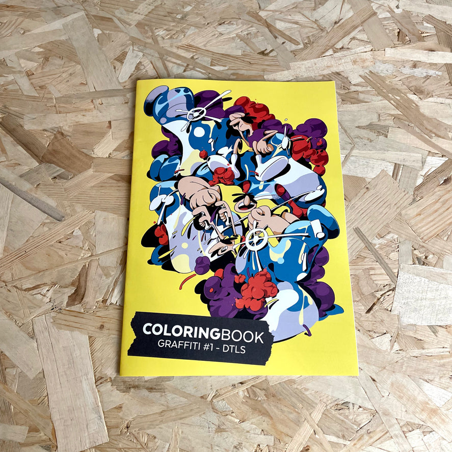 Graffiti Coloring Book