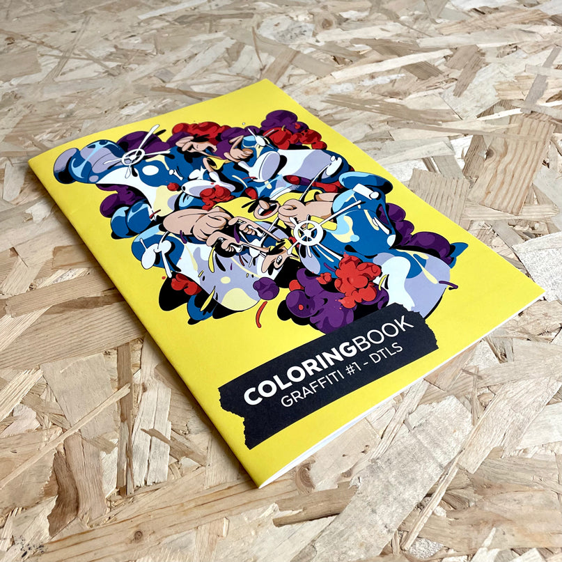 Graffiti Coloring Book