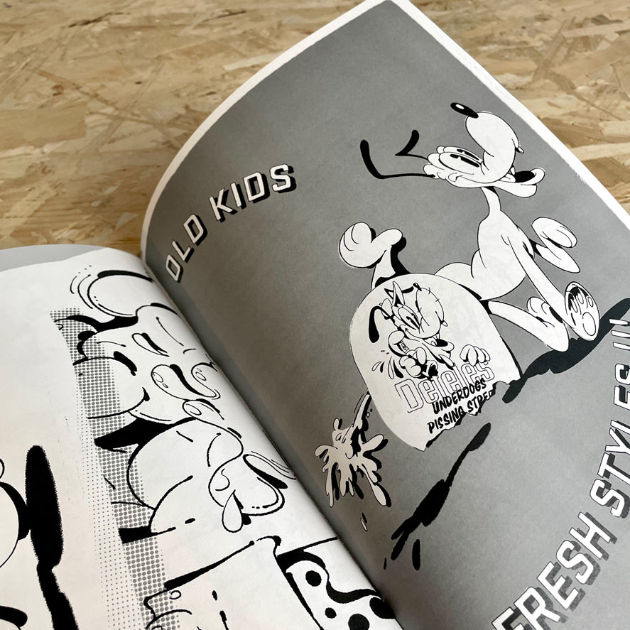 Graffiti Coloring Book