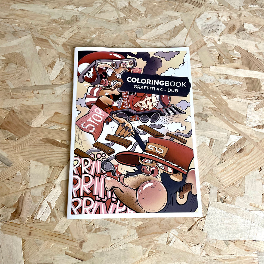 Graffiti Coloring Book