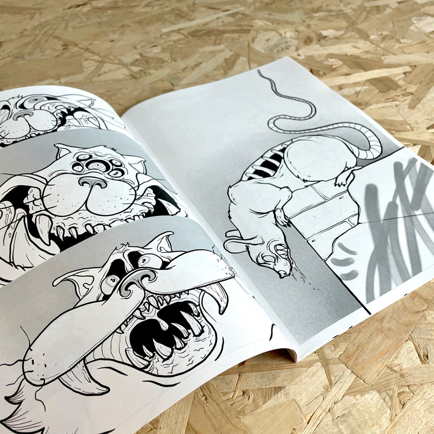 Graffiti Coloring Book