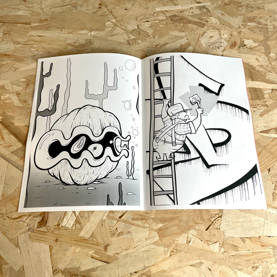 Graffiti Coloring Book