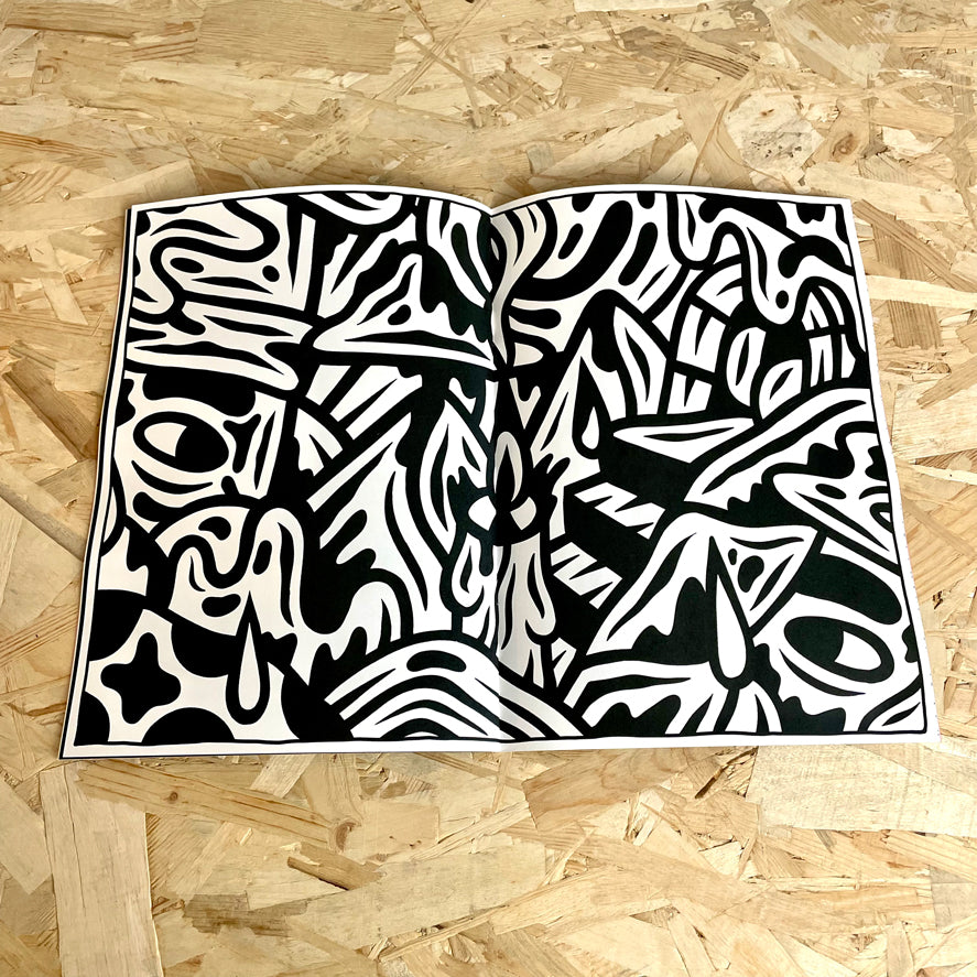 Graffiti Coloring Book
