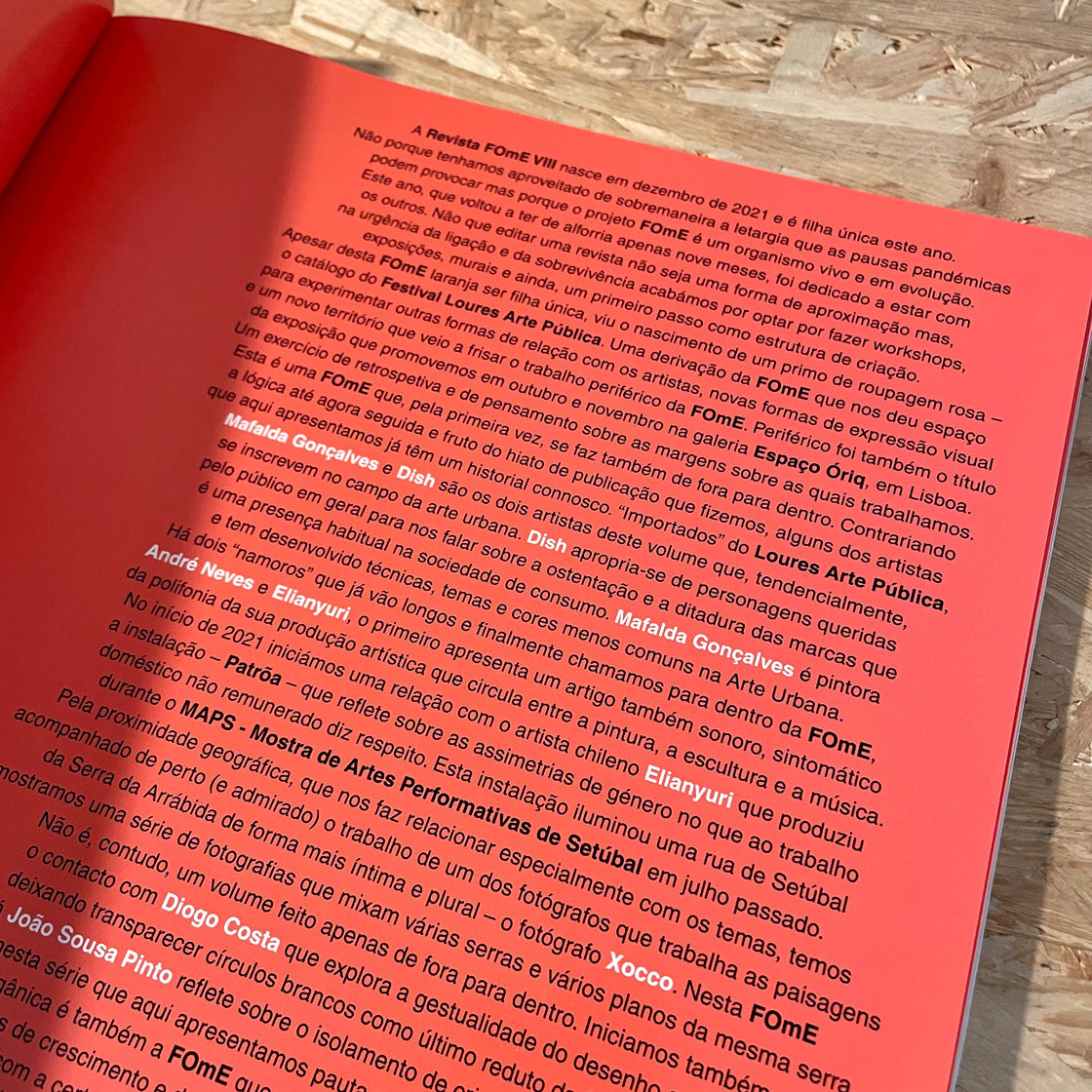 Revista FOmE - Volume VIII