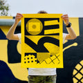Darren John - Stacks Silkscreen - Circus Network Street Art and Illustration in Porto Portugal