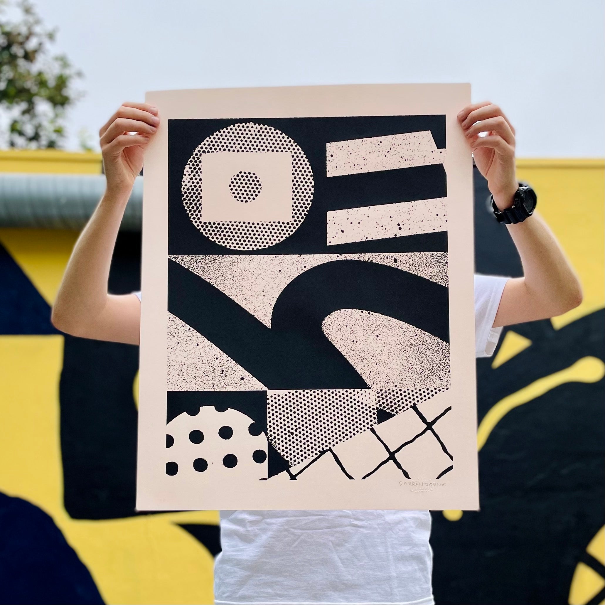 Darren John - Stacks Silkscreen - Circus Network Street Art and Illustration in Porto Portugal