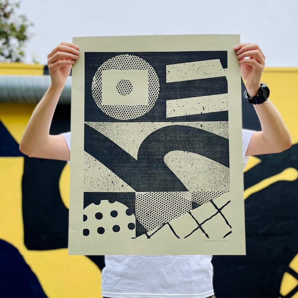 Darren John - Stacks Silkscreen - Circus Network Street Art and Illustration in Porto Portugal