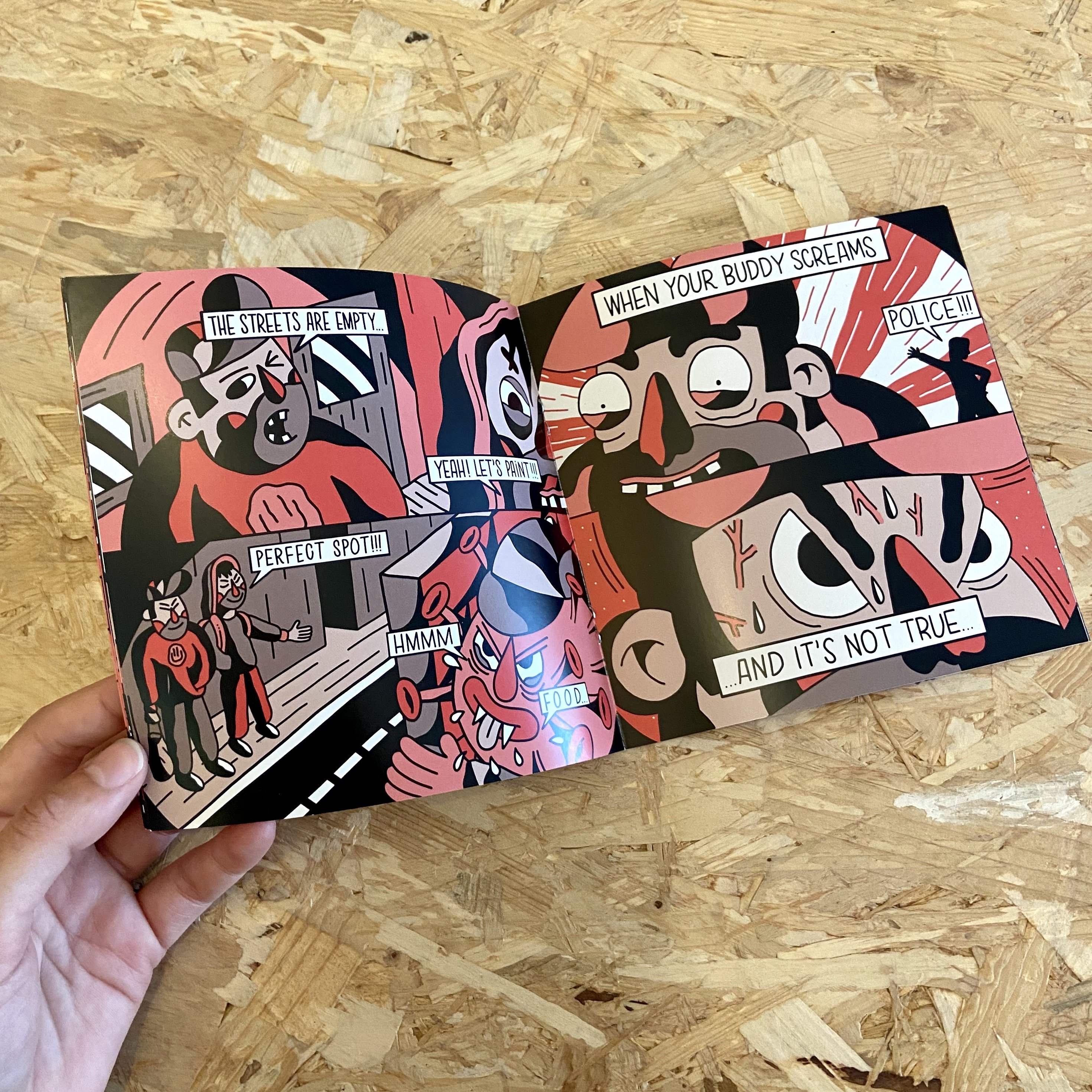 Graffiti Comedy Comix Fanzine