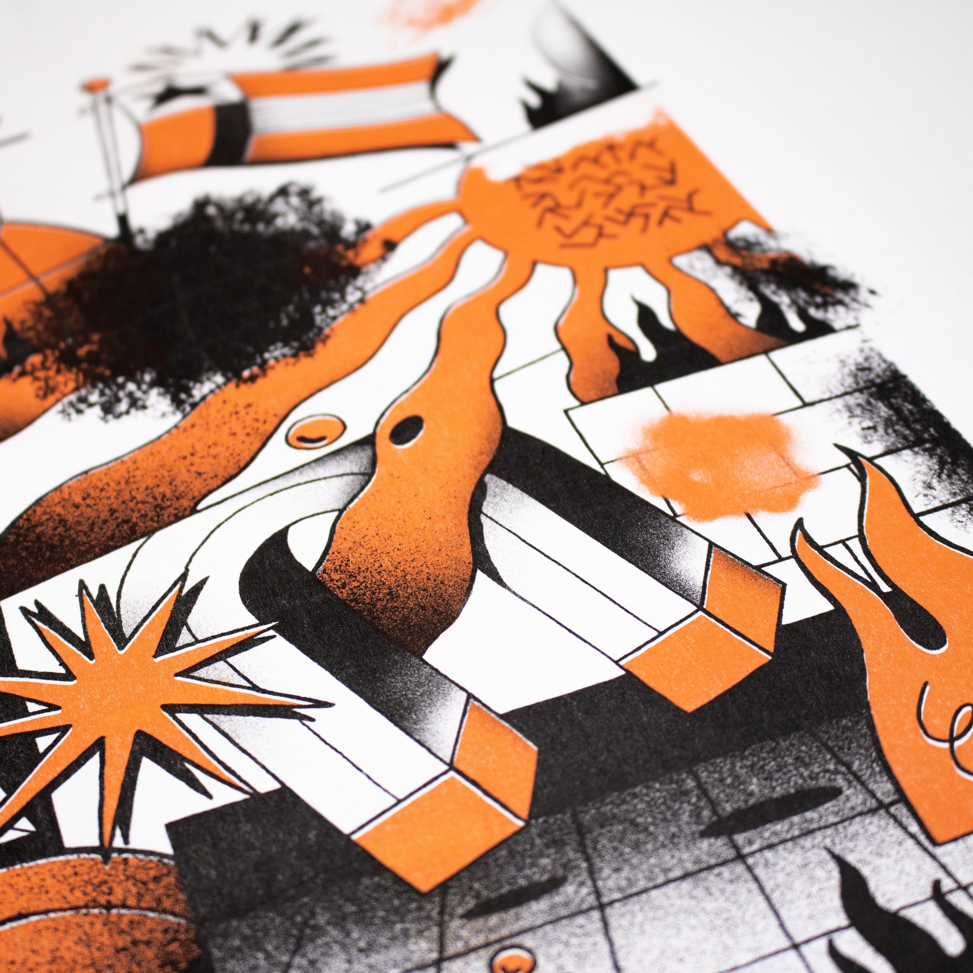 Oker - Fluor Dimensions - Circus Network Street Art and Illustration