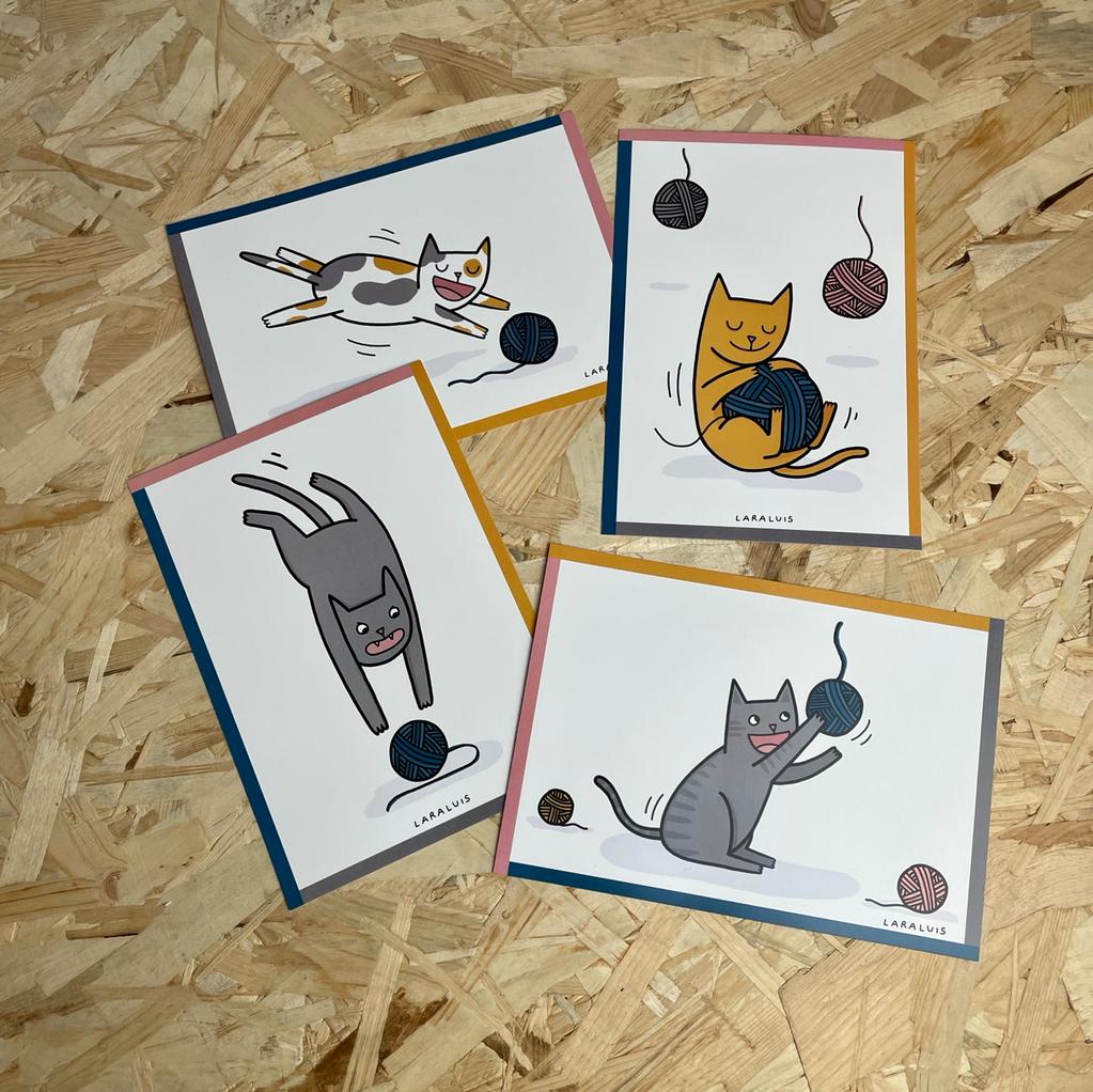 Lara Luís - Let's Play Pack - Circus Network Street Art and Illustration in Porto Portugal