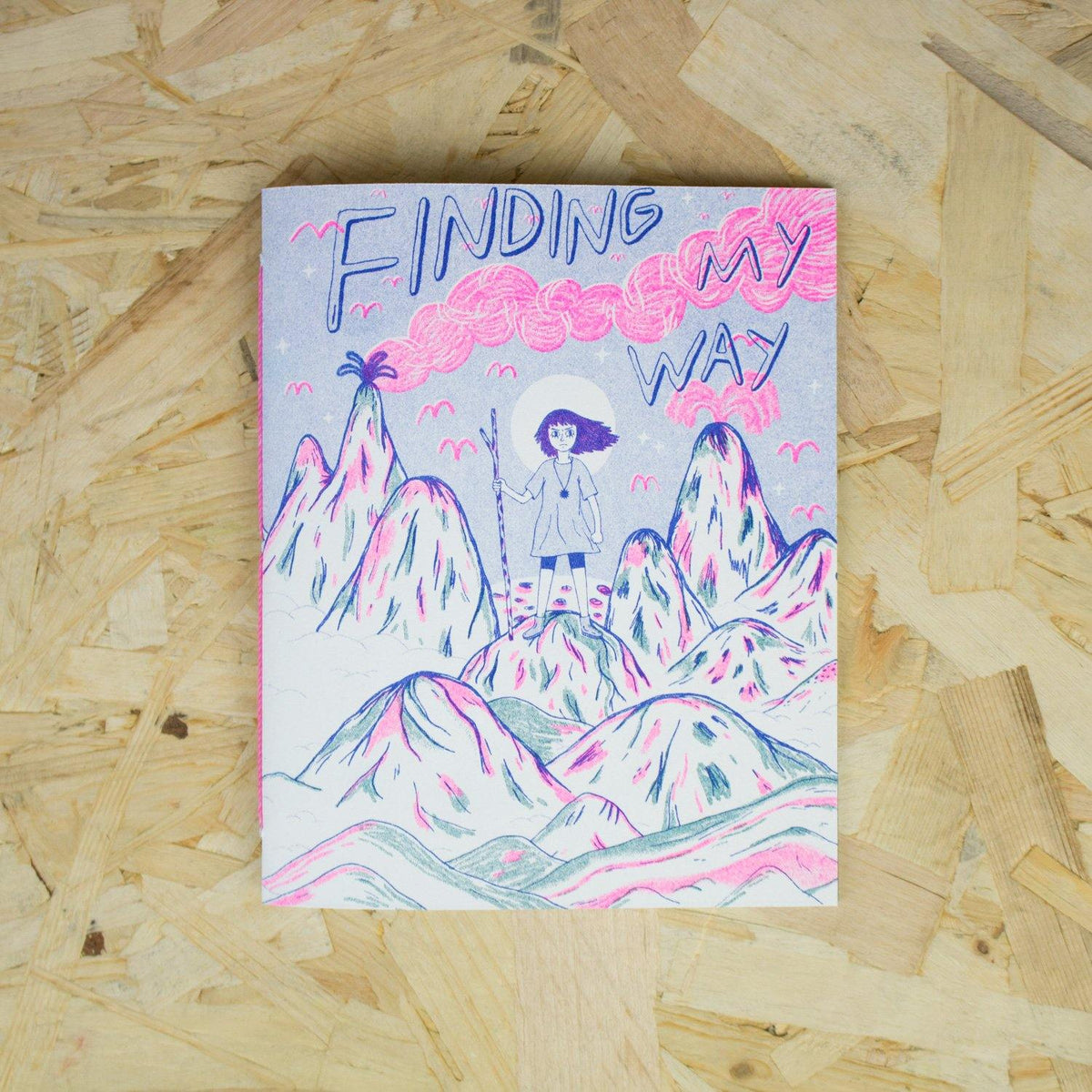Ana Humana - Finding My Way - Circus Network Street Art and Illustration