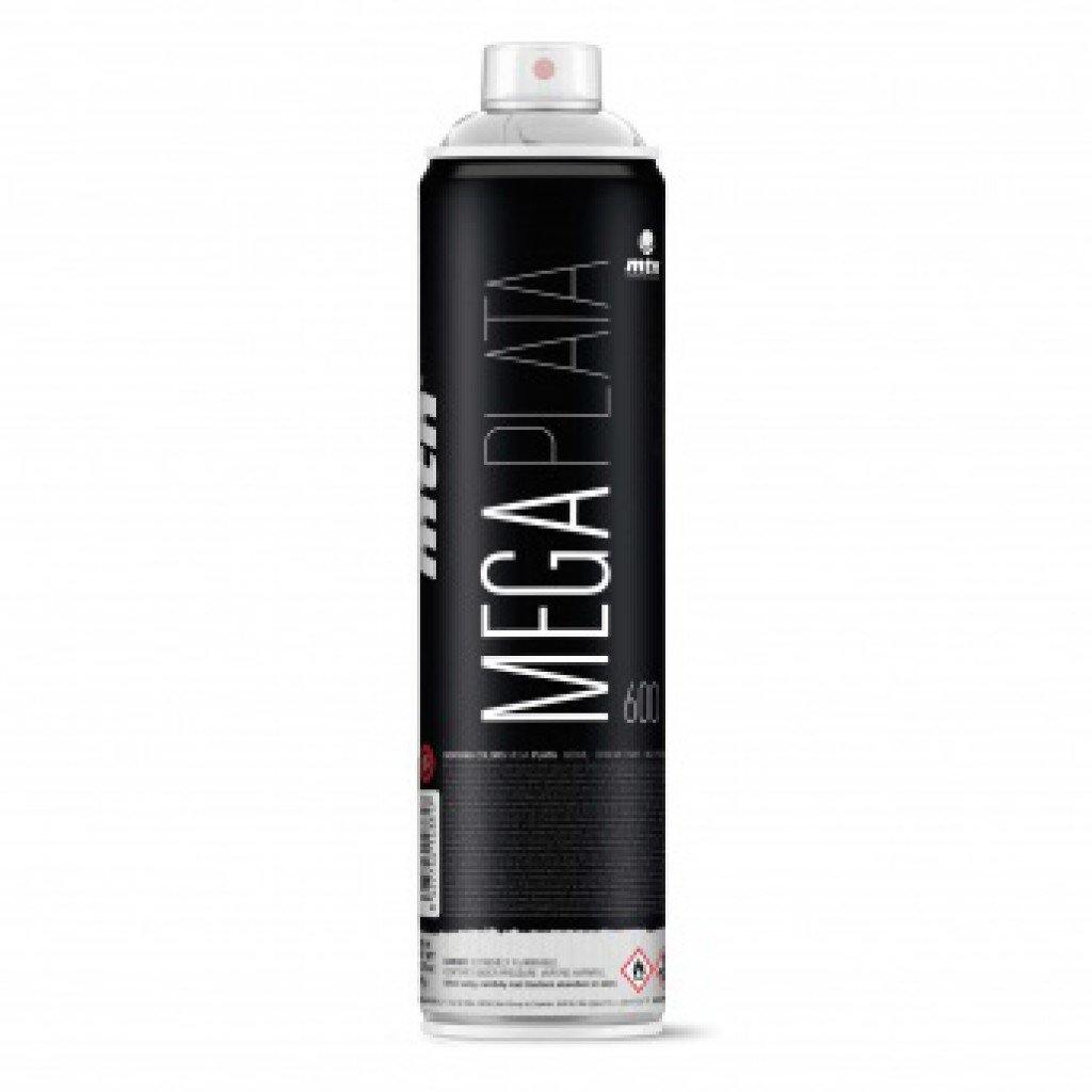 Mega Silver - Spray Paint - Circus Network Street Art and Illustration
