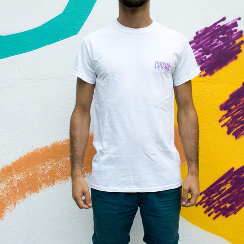 Circus Network - 7 Years Anniversary T-shirt Purple - Circus Network Street Art and Illustration